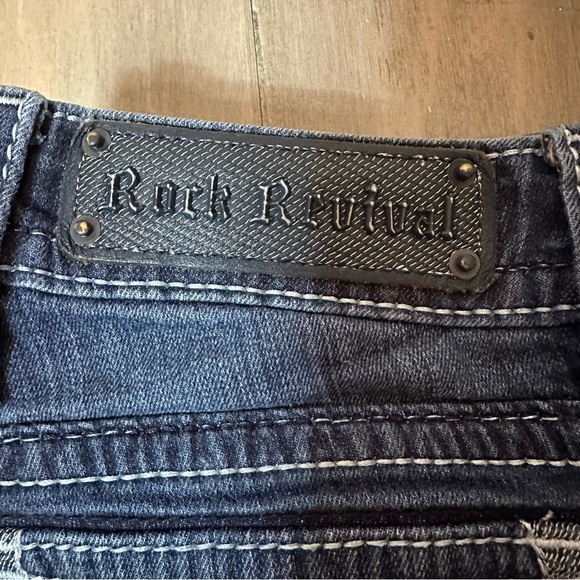 Rock Revival Jeans Posey Bootcut Size 27 - Picture 7 of 13